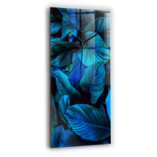 Vertikale Uhr mit motiv Tropische Natur