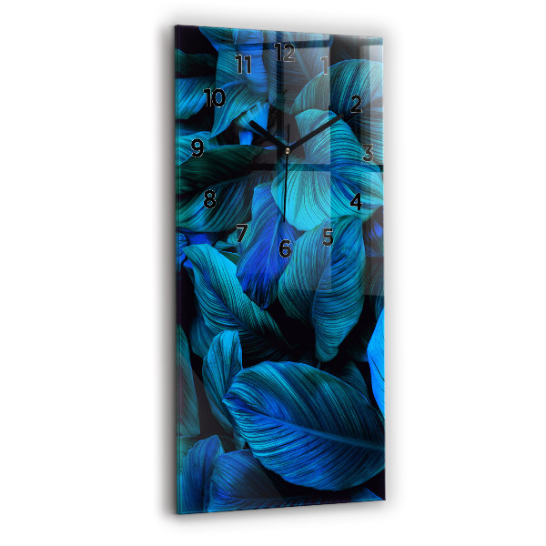 Vertikale Uhr mit motiv Tropische Natur