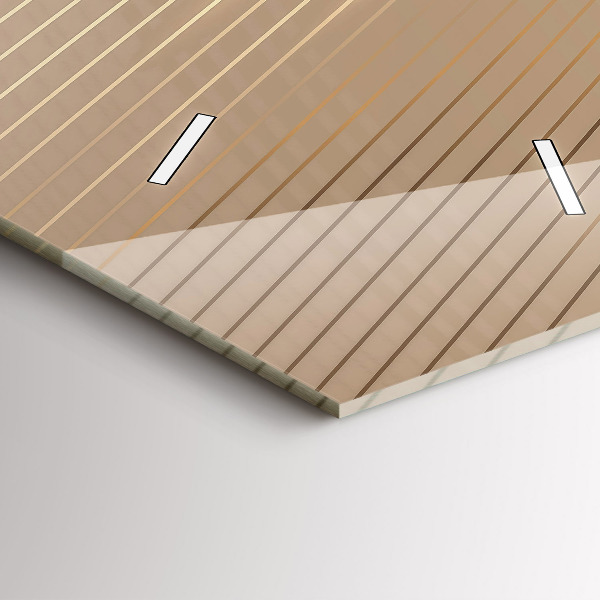 Vertikale Uhr Abstraktes Licht