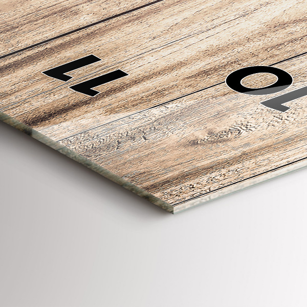 Vertikale Uhr Hölzerne Textur