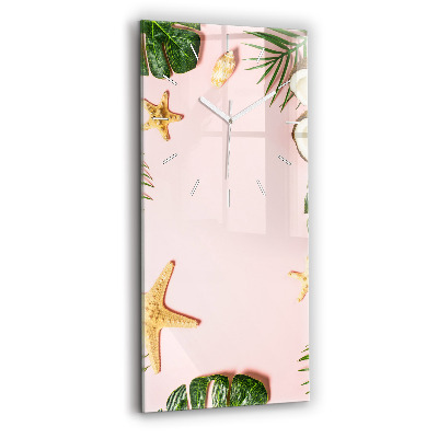 Vertikale Uhr Sommerliche Stimmung