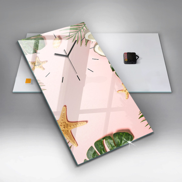 Vertikale Uhr Sommerliche Stimmung