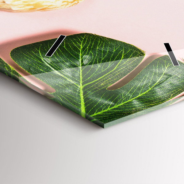 Vertikale Uhr Sommerliche Stimmung