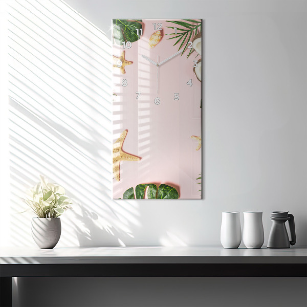 Vertikale Uhr Sommerliche Stimmung