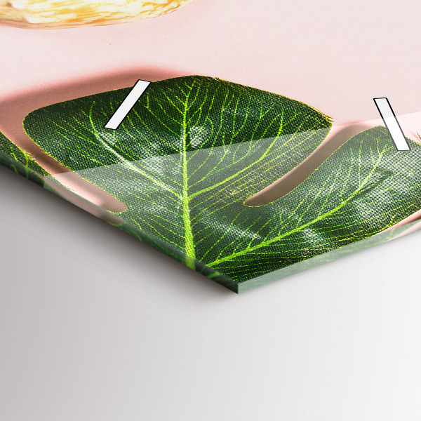 Vertikale Uhr Sommerliche Stimmung