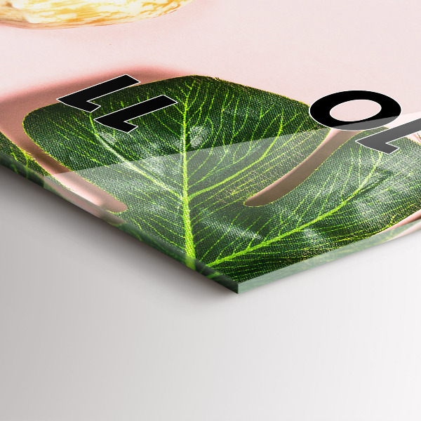 Vertikale Uhr Sommerliche Stimmung