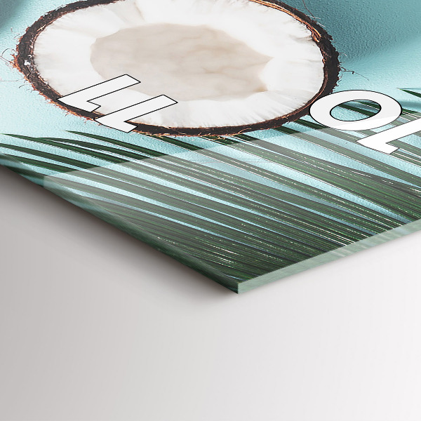 Vertikale Uhr mit motiv Sommer Komposition