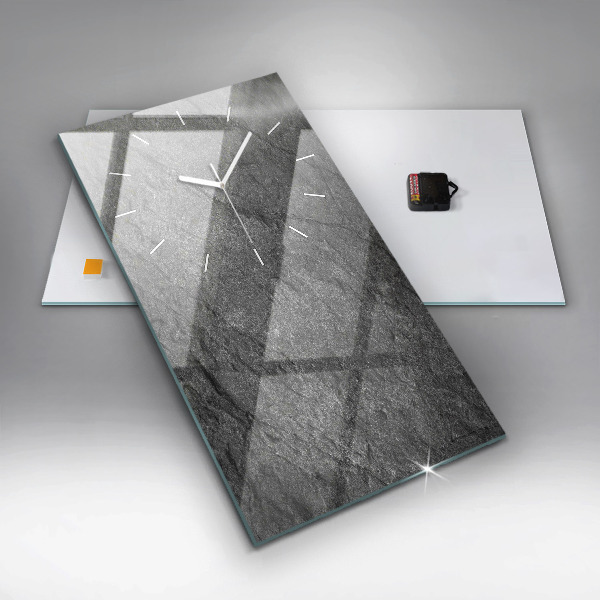 Vertikale Uhr Vulkanisches Gestein