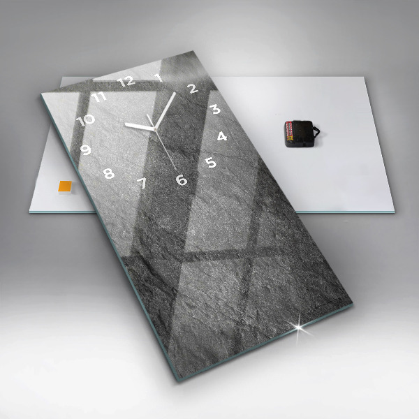 Vertikale Uhr Vulkanisches Gestein