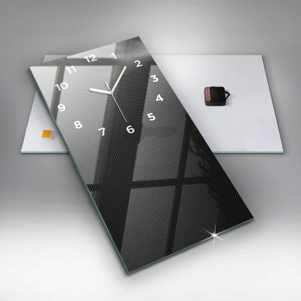 Vertikale Uhr Dunkles Abstraktes