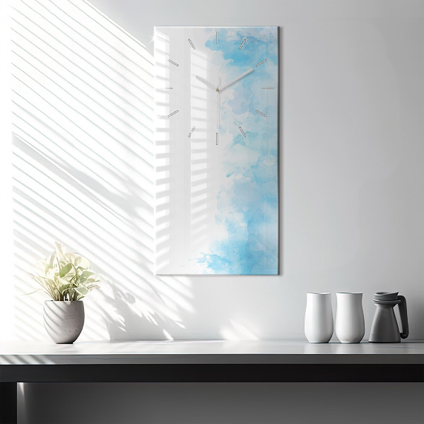 Vertikale Uhr Gemalte Flecken