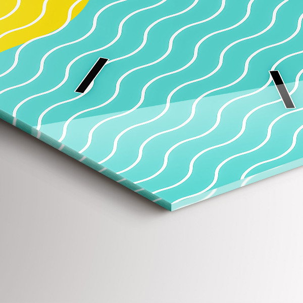 Vertikale Uhr POP-Abstraktion