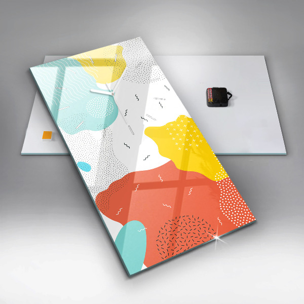 Vertikale Uhr POP-Abstraktion