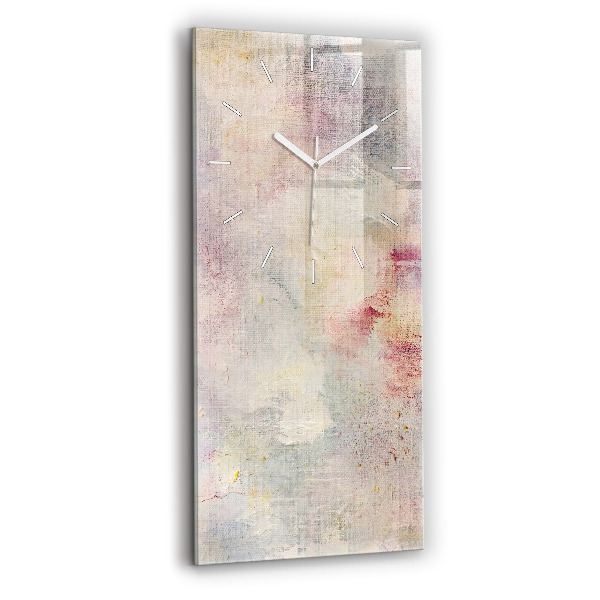 Vertikale Uhr Gemalte Abstraktion
