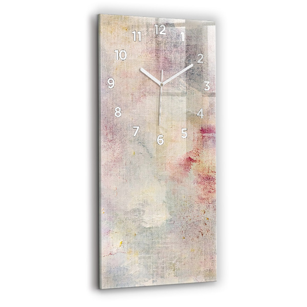 Vertikale Uhr Gemalte Abstraktion