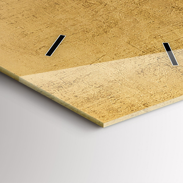 Vertikale Uhr Dekorative Leinwand