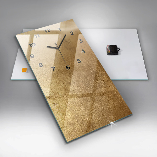 Vertikale Uhr Dekorative Leinwand