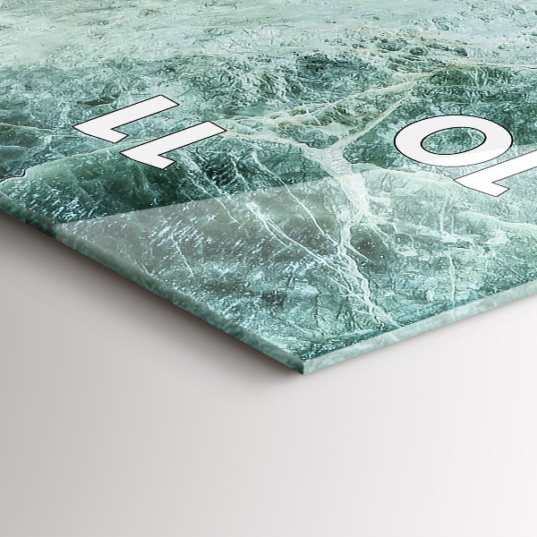 Vertikale Uhr mit motiv Marmor Stein Textur