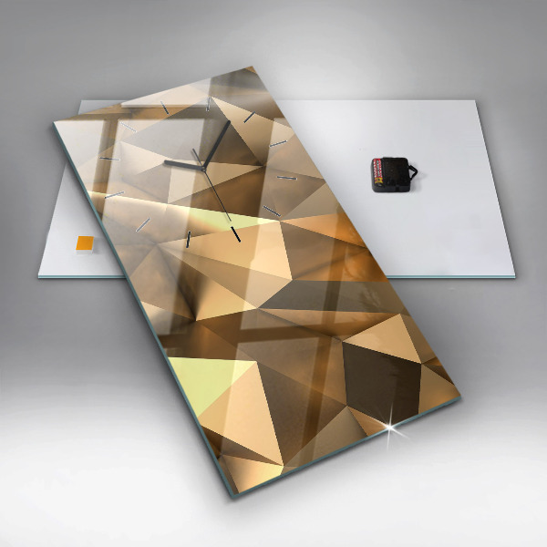 Vertikale Uhr Geometrische Textur