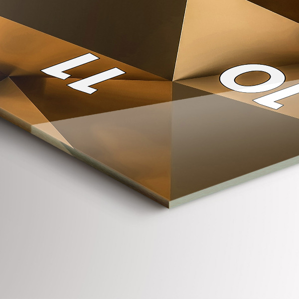 Vertikale Uhr Geometrische Textur