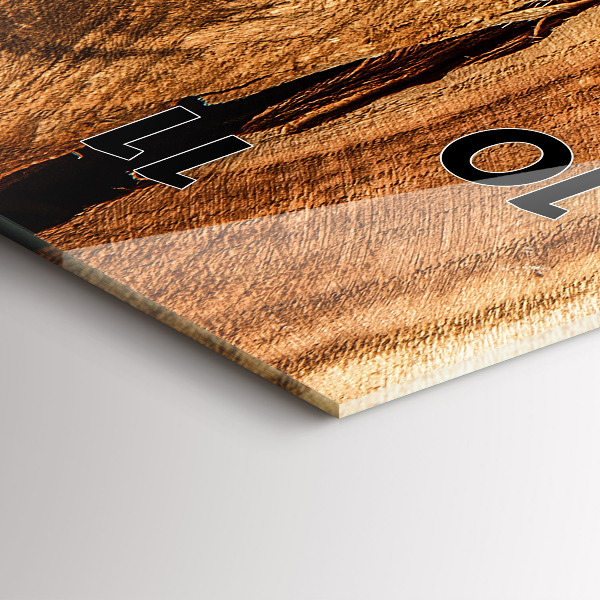 Vertikale Uhr Holz Textur