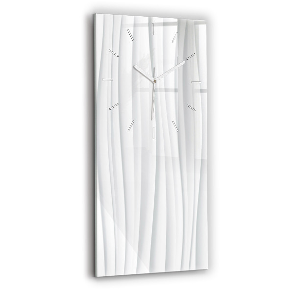 Vertikale Uhr Textur der Wellen