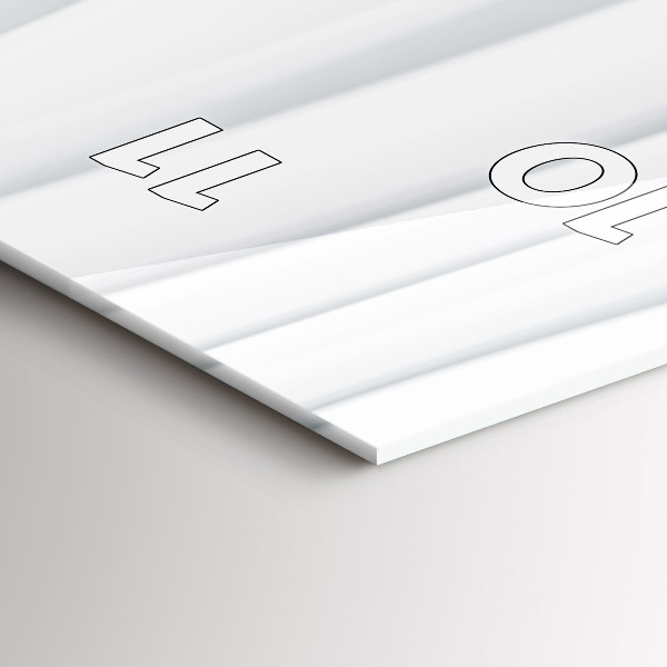 Vertikale Uhr Textur der Wellen