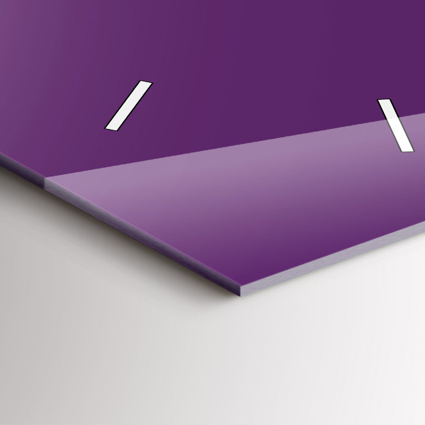 Vertikale Uhr Farbe lila