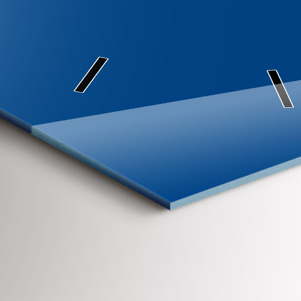 Vertikale Uhr Farbe blau