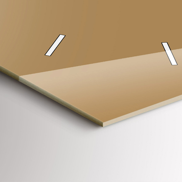 Vertikale Uhr Die Farbe Dunkelbeige