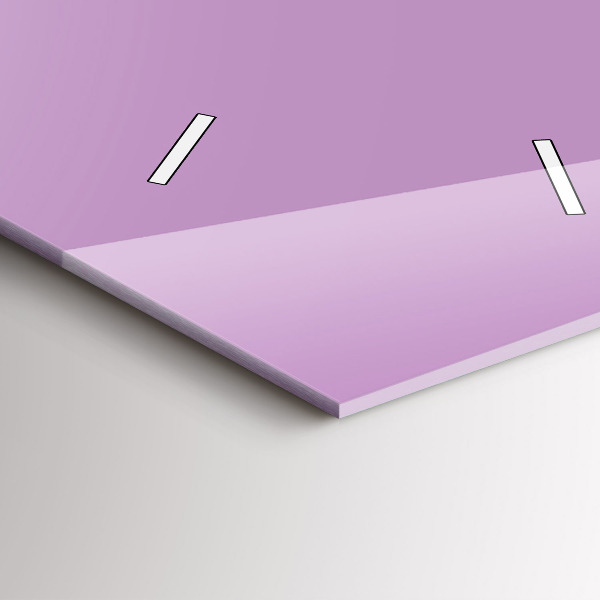 Vertikale Uhr Farbe Flieder