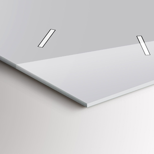 Vertikale Uhr Farbe hellgrau