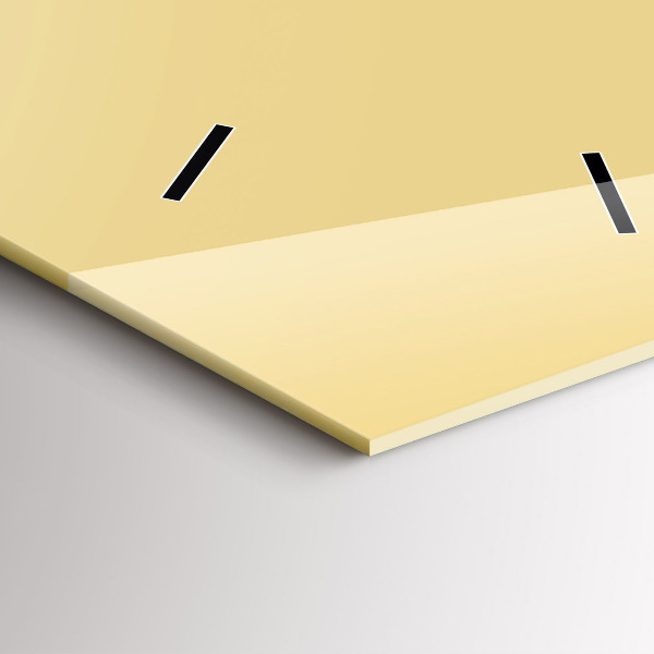 Vertikale Uhr Farbe cremefarben