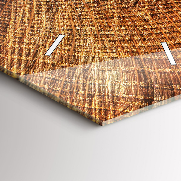 Vertikale Uhr Alter Baumstamm