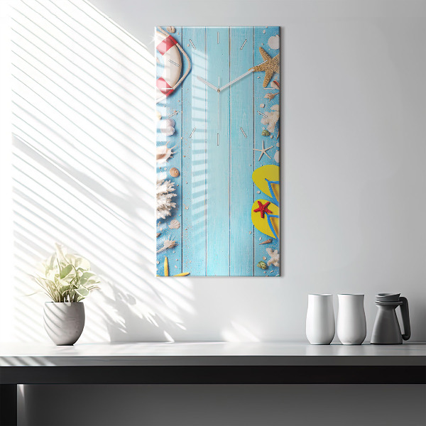 Vertikale Uhr Strand-Accessoires