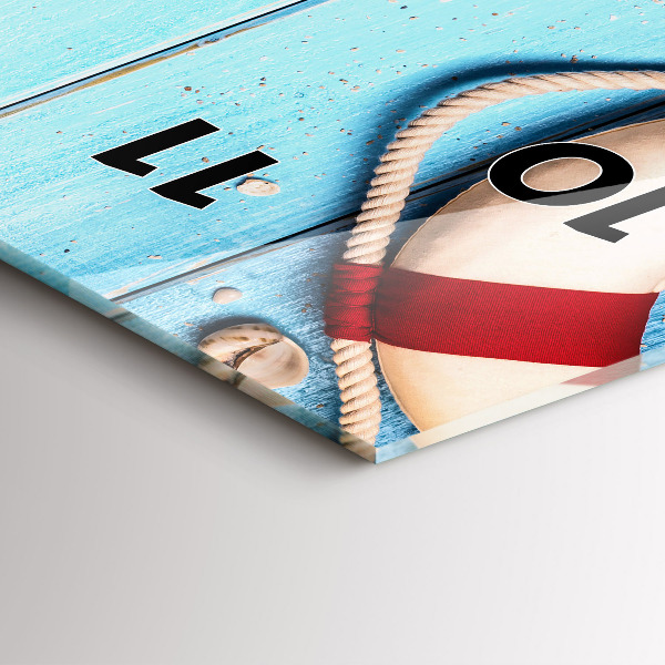 Vertikale Uhr Strand-Accessoires