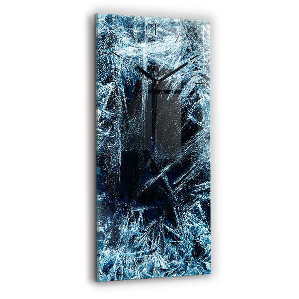Vertikale Uhr mit motiv Gefrorene Wand