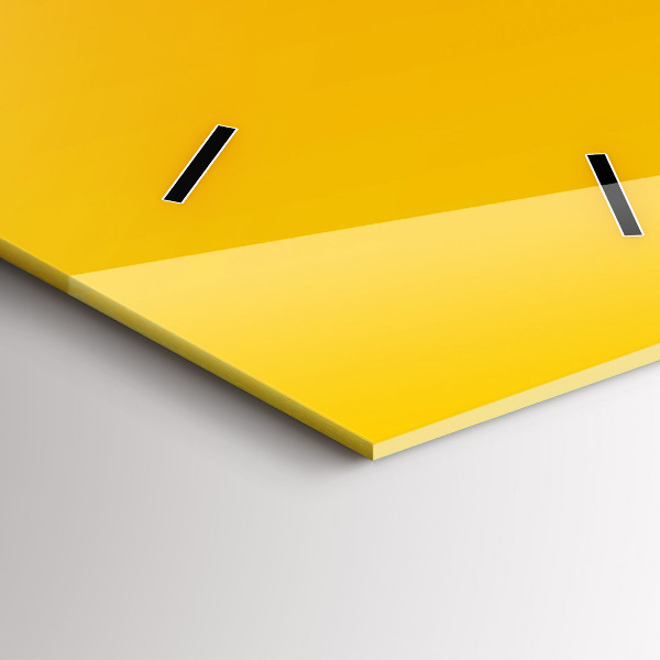 Vertikale Uhr Orange