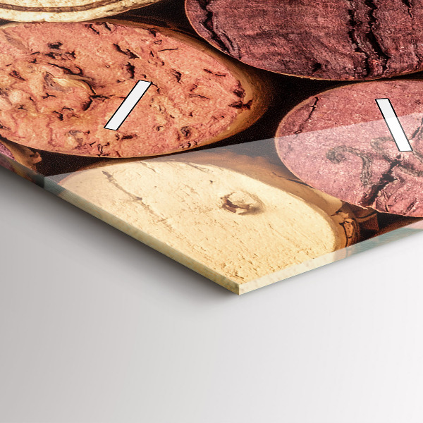 Vertikale Uhr Weinkorken