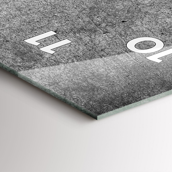 Vertikale Uhr mit motiv Industrielle Wand