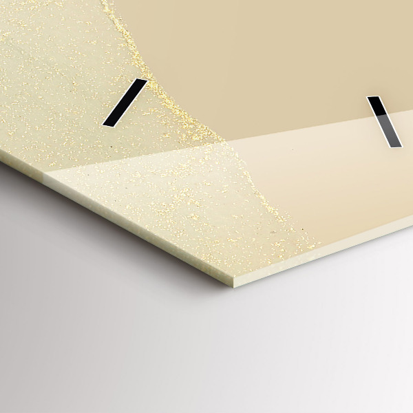 Vertikale Uhr mit motiv Farbige Abstraktion