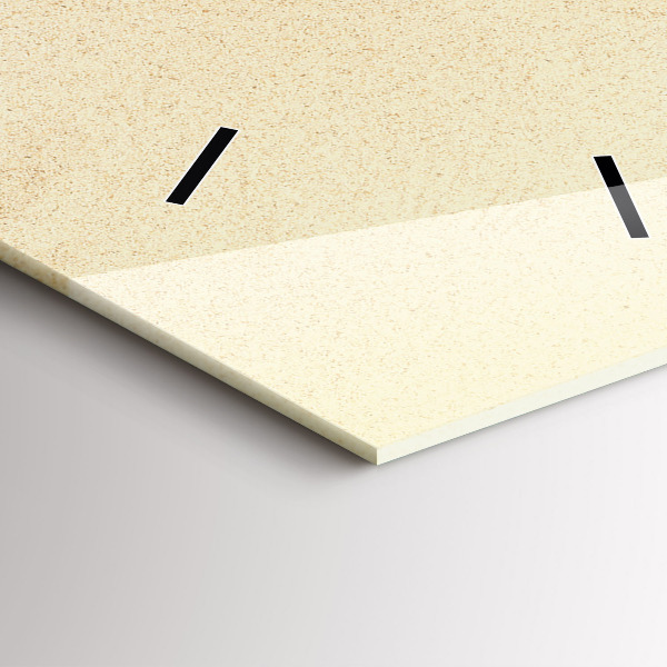 Vertikale Uhr Abstraktion von Gold