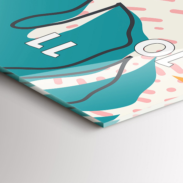 Vertikale Uhr Hawaiianische Pflanzen