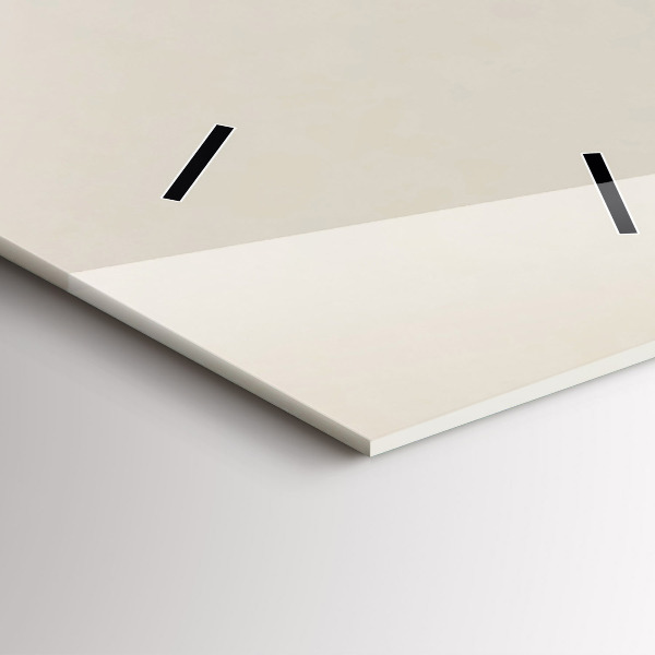 Vertikale Uhr mit motiv Abstrakte Berge