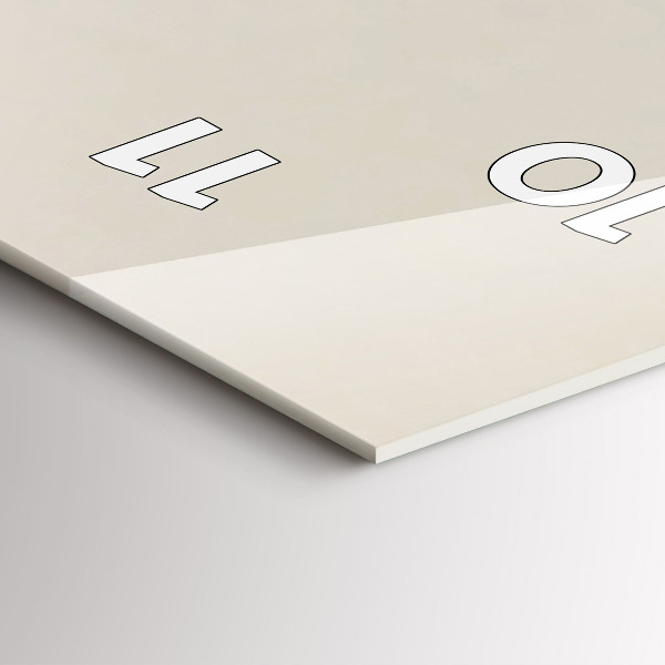 Vertikale Uhr mit motiv Abstrakte Berge