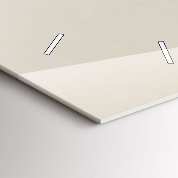 Vertikale Uhr mit motiv Abstrakte Berge