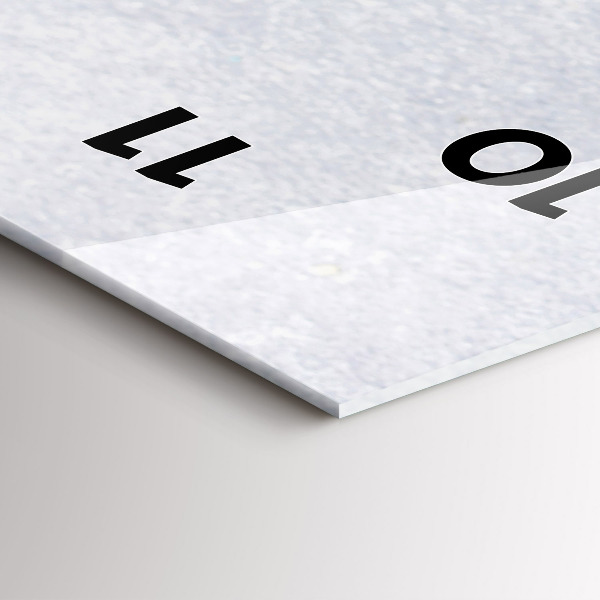 Vertikale Uhr Ein Stück Kuchen