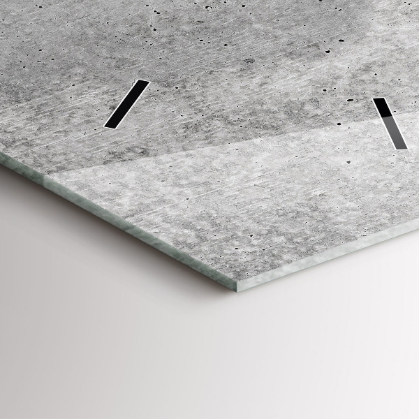 Vertikale Uhr Rohe Wand