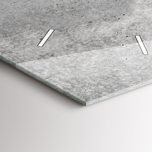 Vertikale Uhr Rohe Wand