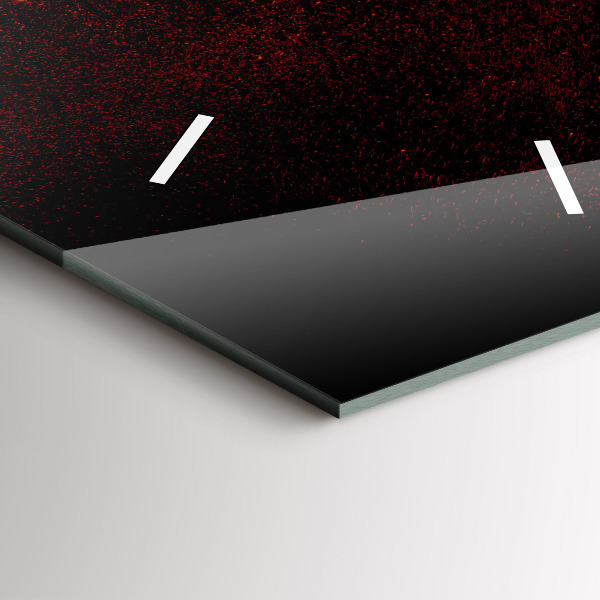 Vertikale Uhr mit motiv Chili-Schoten